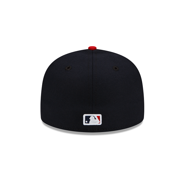 Cleveland Guardians New Era 2 Tone Home On Field 59FIFTY Fitted Hat Official Team Hat Sports Fan Cap