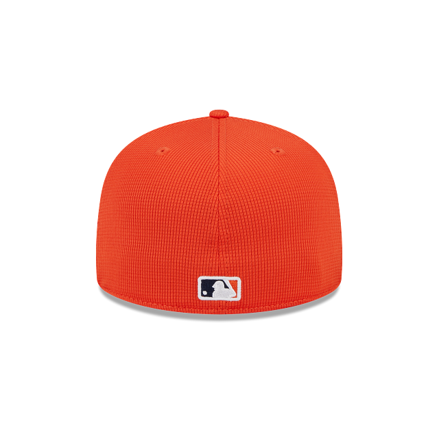 Detroit Tigers New Era Orange 2025 Spring Training 59FIFTY Fitted Hat Official Team Hat Sports Fan Cap