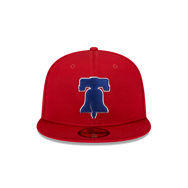 Philadelphia Phillies New Era Red 2025 Spring Training 59FIFTY Fitted Hat Official Team Hat Sports Fan Cap