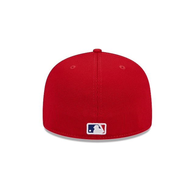 Philadelphia Phillies New Era Red 2025 Spring Training 59FIFTY Fitted Hat Official Team Hat Sports Fan Cap