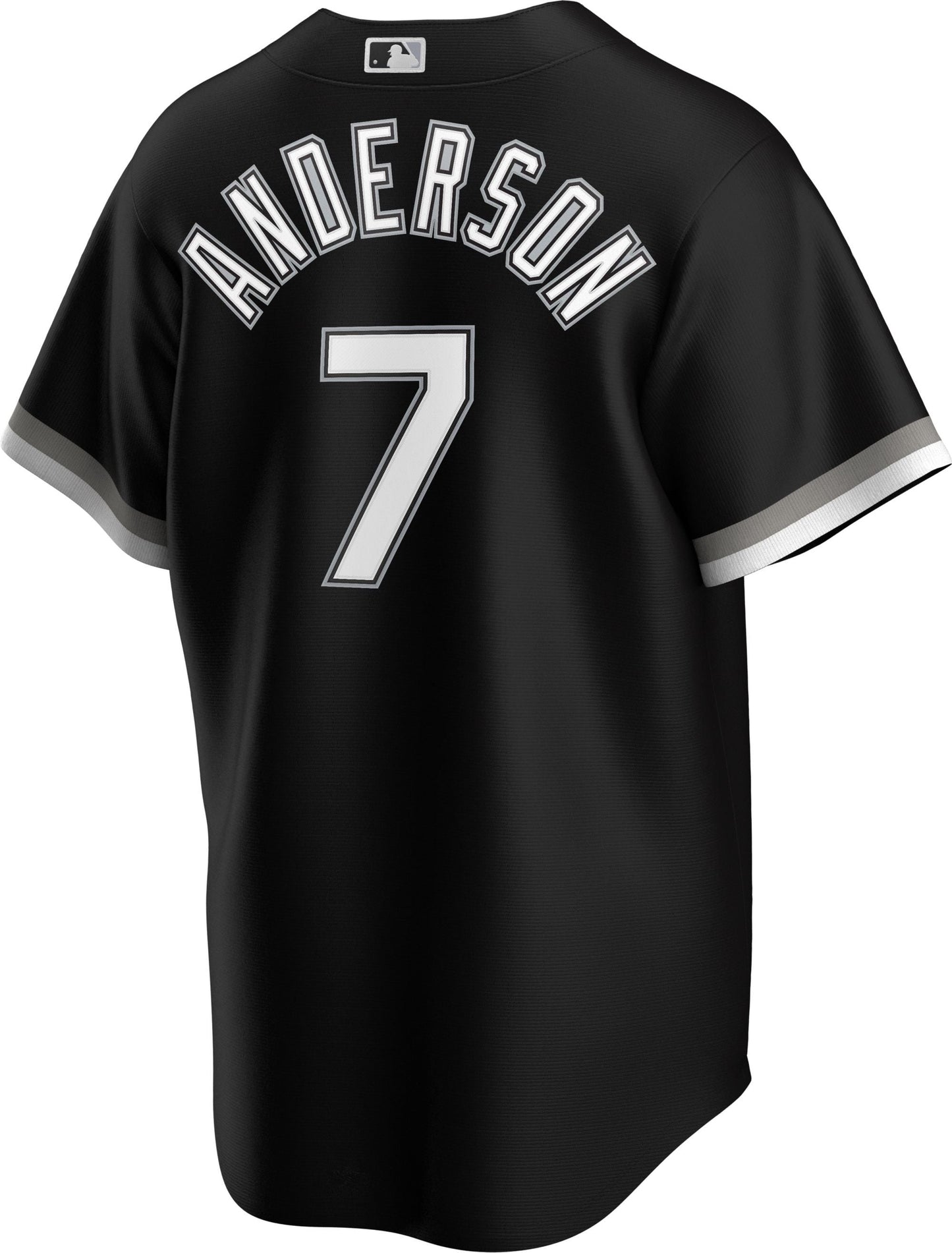 Men's Chicago White Sox Tim Anderson Nike Black Alternate Replica Player Name Jersey Official Team Jersey Sports Fan Apparel