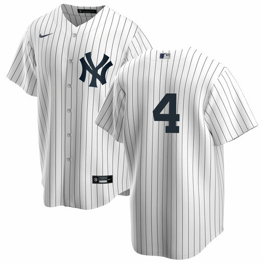 Men's Nike Lou Gehrig #4 White New York Yankees Home Official Replica Player Jersey Official Team Jersey Sports Fan Apparel
