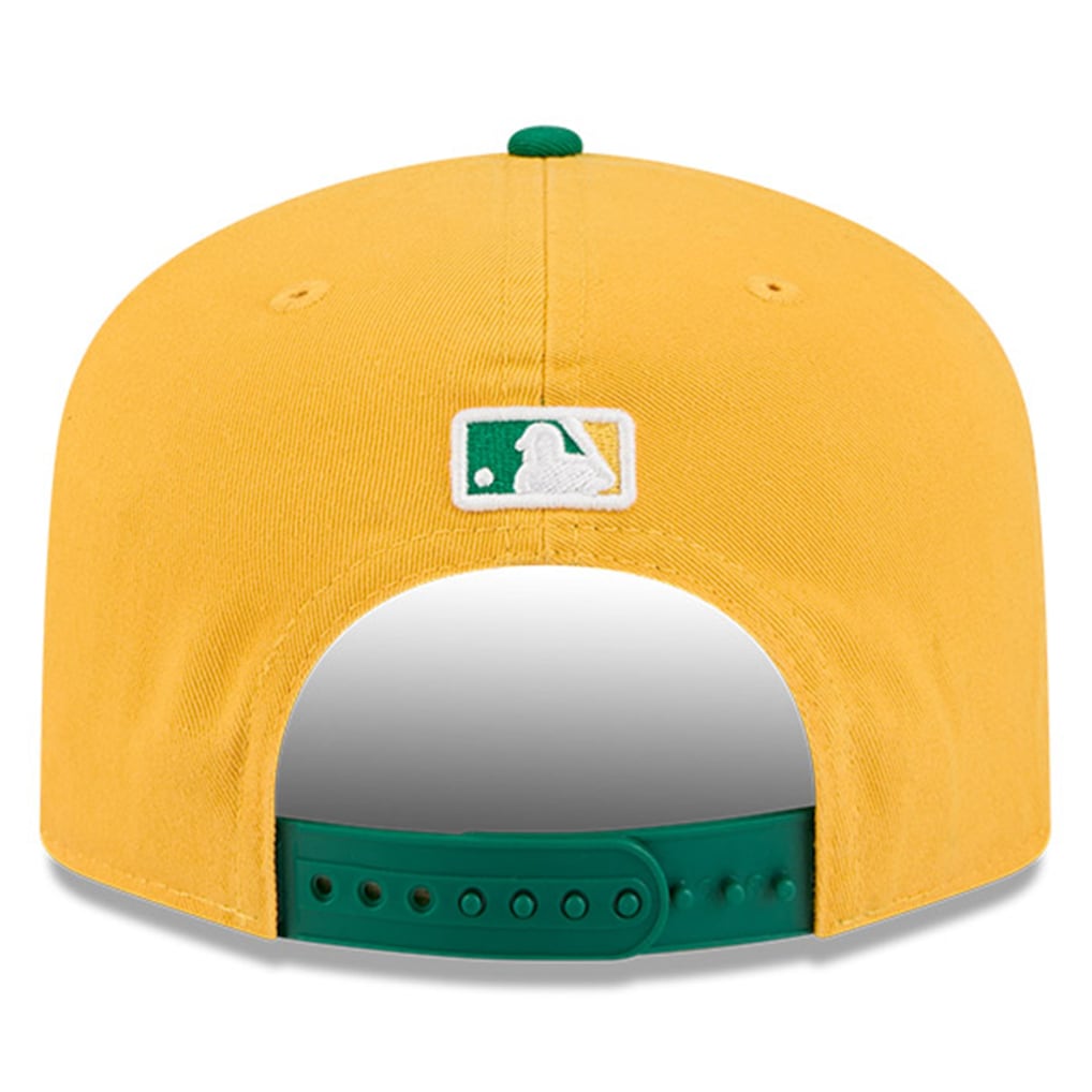 Oakland Athletics MLB 19Twenty Spring Training New Era Yellow/Green Official Team Hat Sports Fan Cap