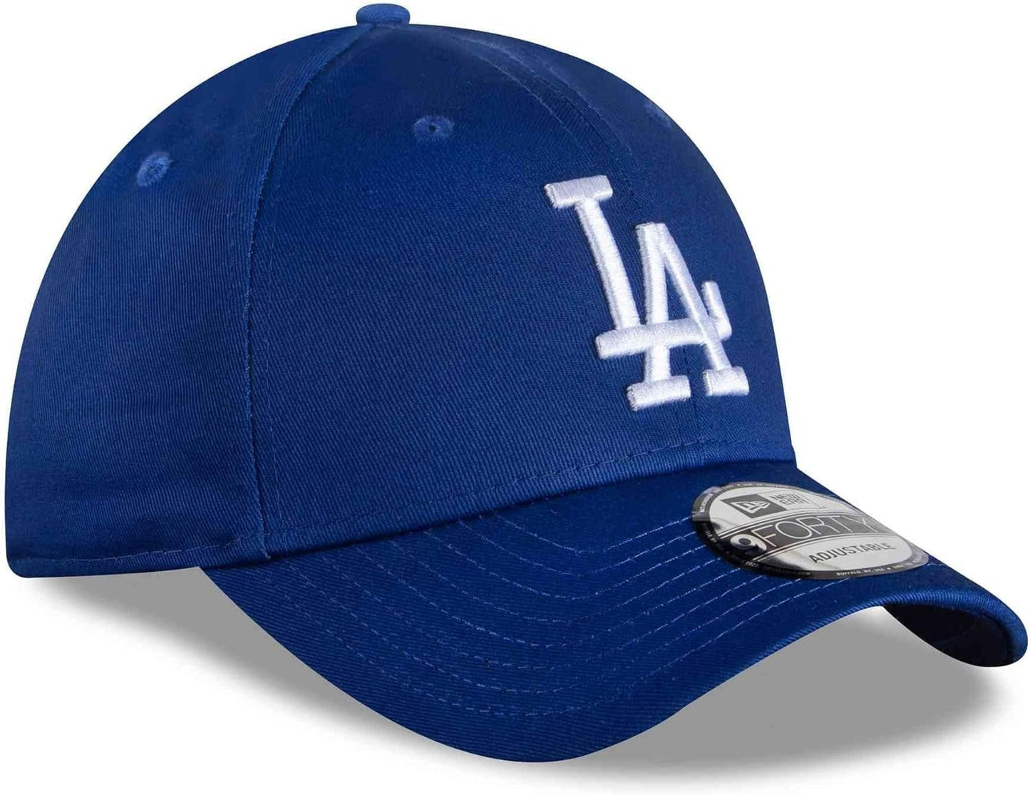 Los Angeles Dodgers MLB League Essential 9FORTY Strapback New Era Blue Official Team Hat Sports Fan Cap