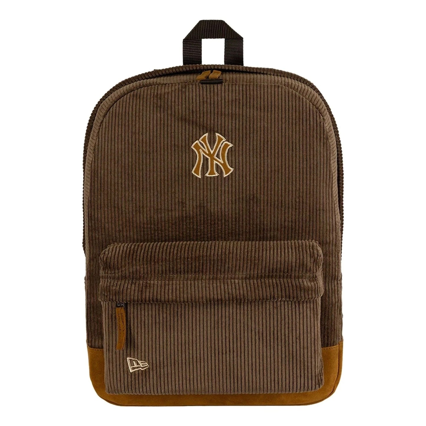 New York Yankees MLB Cord Stadium Backpack Brown Official Sports Fan Gear