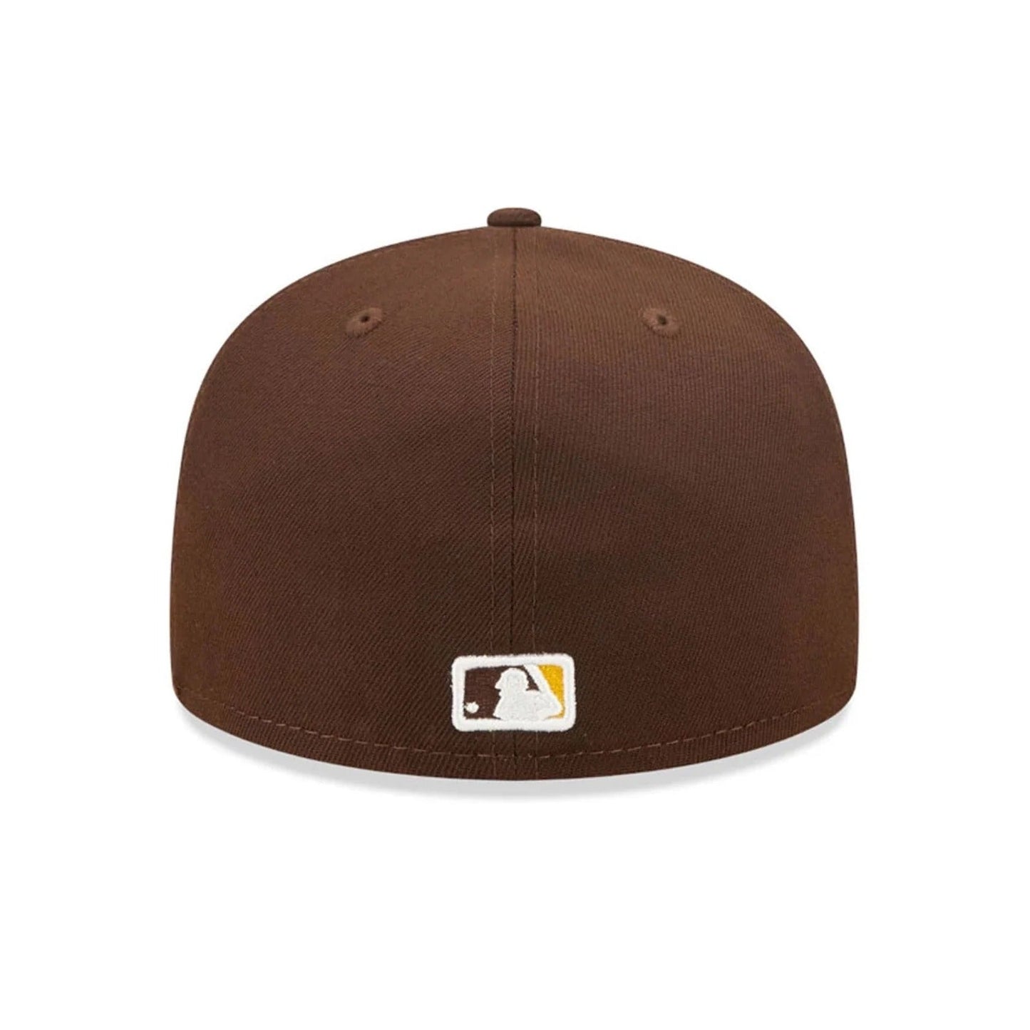 San Diego Padres MLB AC Perf 59FIFTY Fitted New Era Brown/Gold Official Team Hat Sports Fan Cap