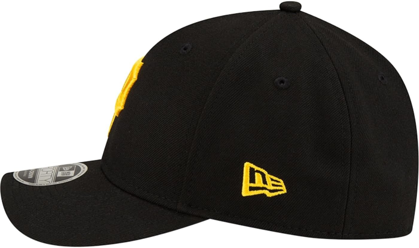 Pittsburgh Pirates MLB 9FORTY M Crown Snapback New Era Black/Yellow Official Team Hat Sports Fan Cap