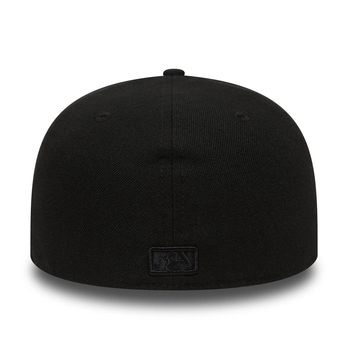 New York Yankees MLB League Essential 59FIFTY Fitted New Era Black/Black Official Team Hat Sports Fan Cap