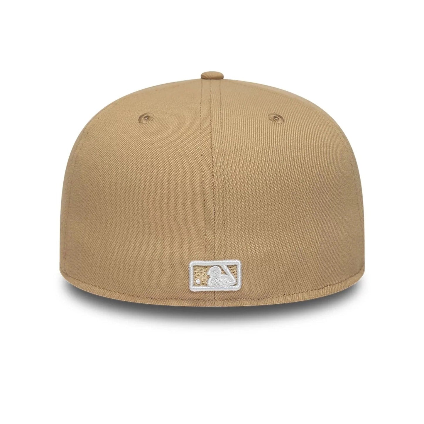 New York Yankees MLB League Essential 59FIFTY Fitted Cap New Era Beige/White Official Team Hat Sports Fan Cap
