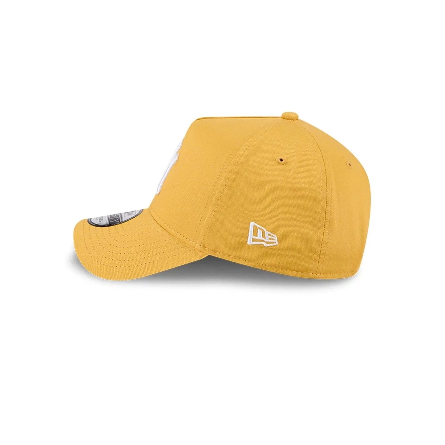 New York Yankees MLB Script A-Frame Snapback New Era Yellow Official Sports Fan Gear
