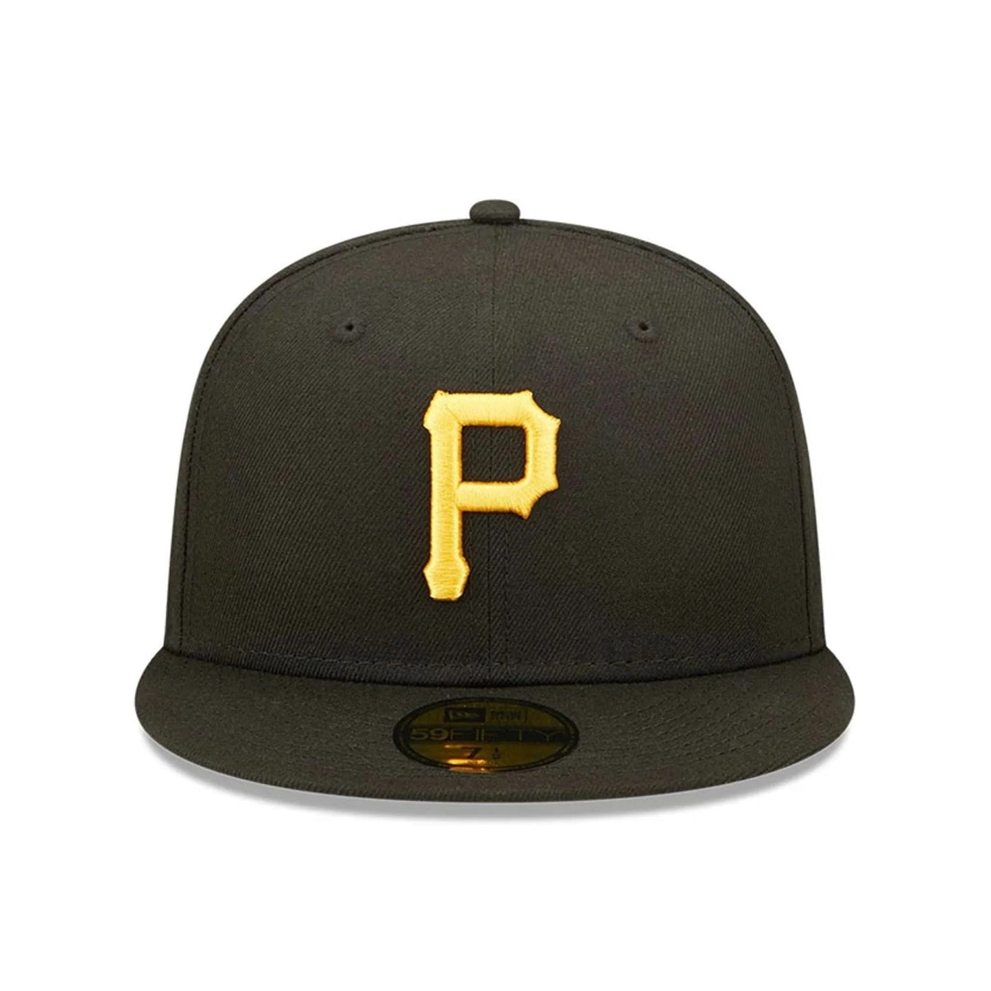 Pittsburgh Pirates MLB AC Perf 59FIFTY Fitted New Era Black/Yellow Official Team Hat Sports Fan Cap
