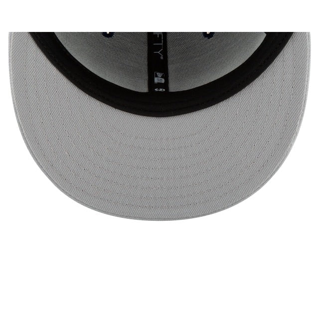 New York Yankees MLB Basic 59Fifty Fitted New Era Grey/White Official Team Hat Sports Fan Cap
