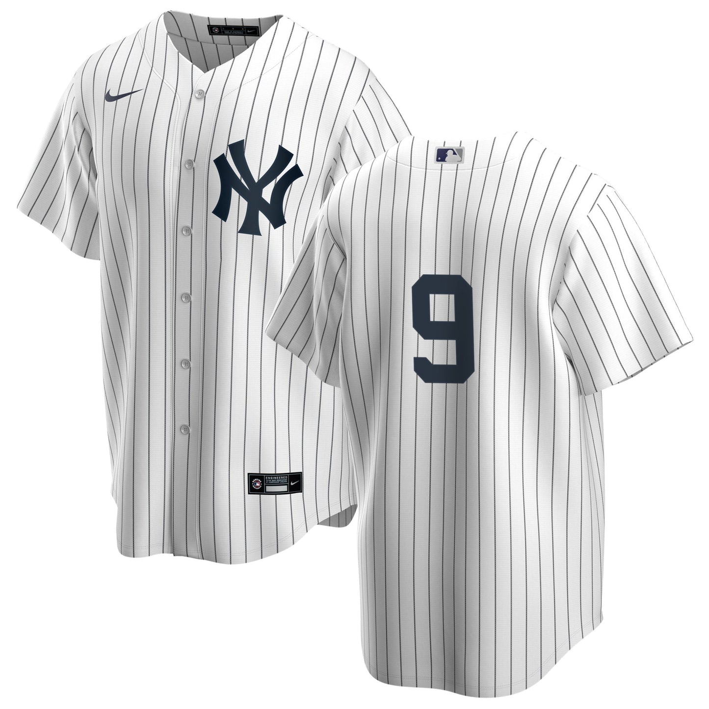 Men's Nike Craig Nettles #9 White New York Yankees Home Official Replica Player Jersey Official Team Jersey Sports Fan Apparel