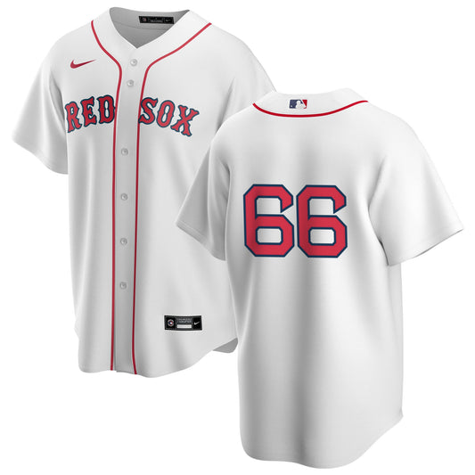 Men's Nike Boston Red Sox Brayan Bello #66 Home Official Replica Player Jersey Official Team Jersey Sports Fan Apparel