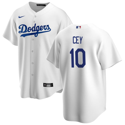 Men's Ron Cey Los Angeles Dodgers Nike White Home Replica Team Jersey Official Team Jersey Sports Fan Apparel