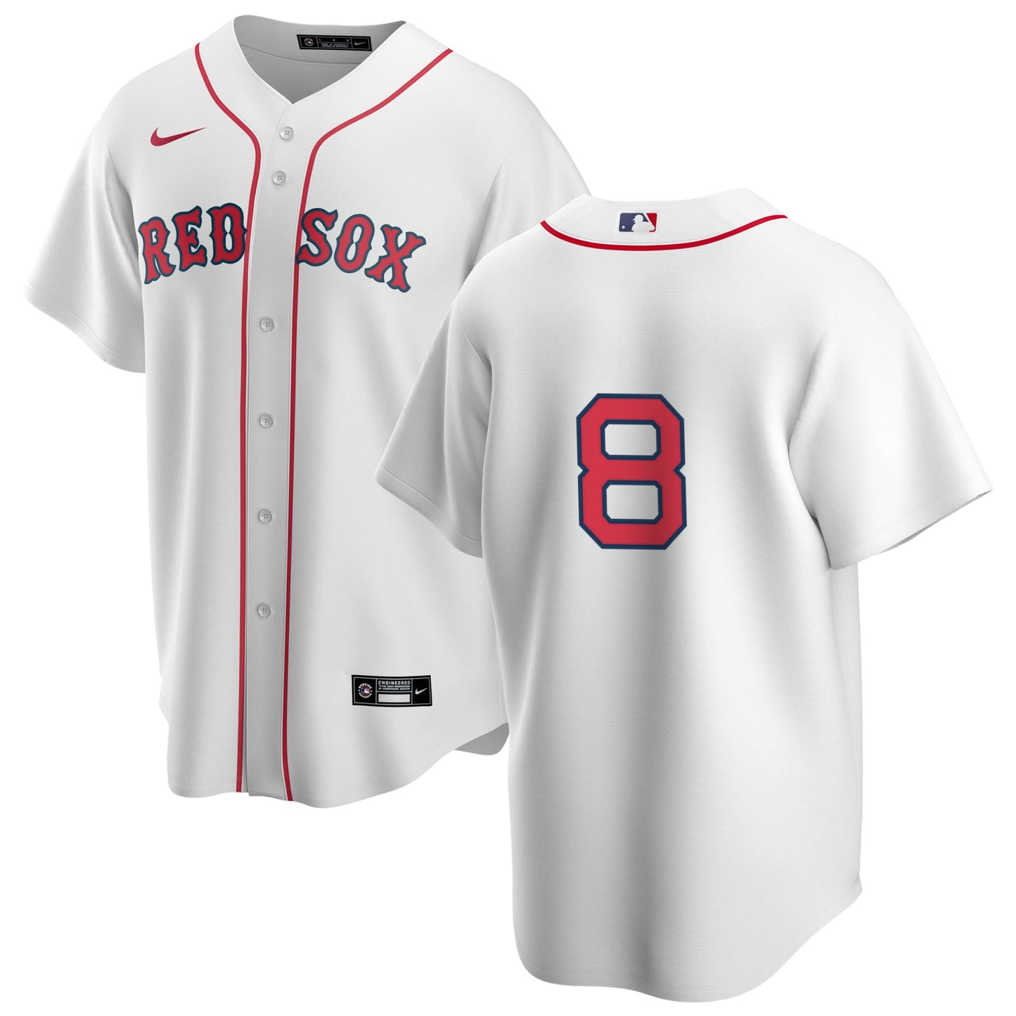 Men's Nike Boston Red Sox Carl Yastrzemski #8 Home Official Replica Player Jersey Official Team Jersey Sports Fan Apparel