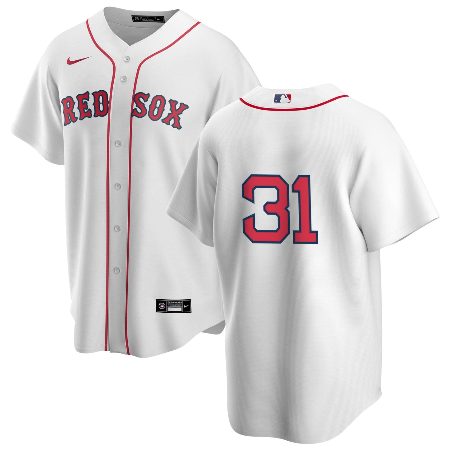 Men's Nike Boston Red Sox Liam Hendriks #31 Home Official Replica Player Jersey Official Team Jersey Sports Fan Apparel