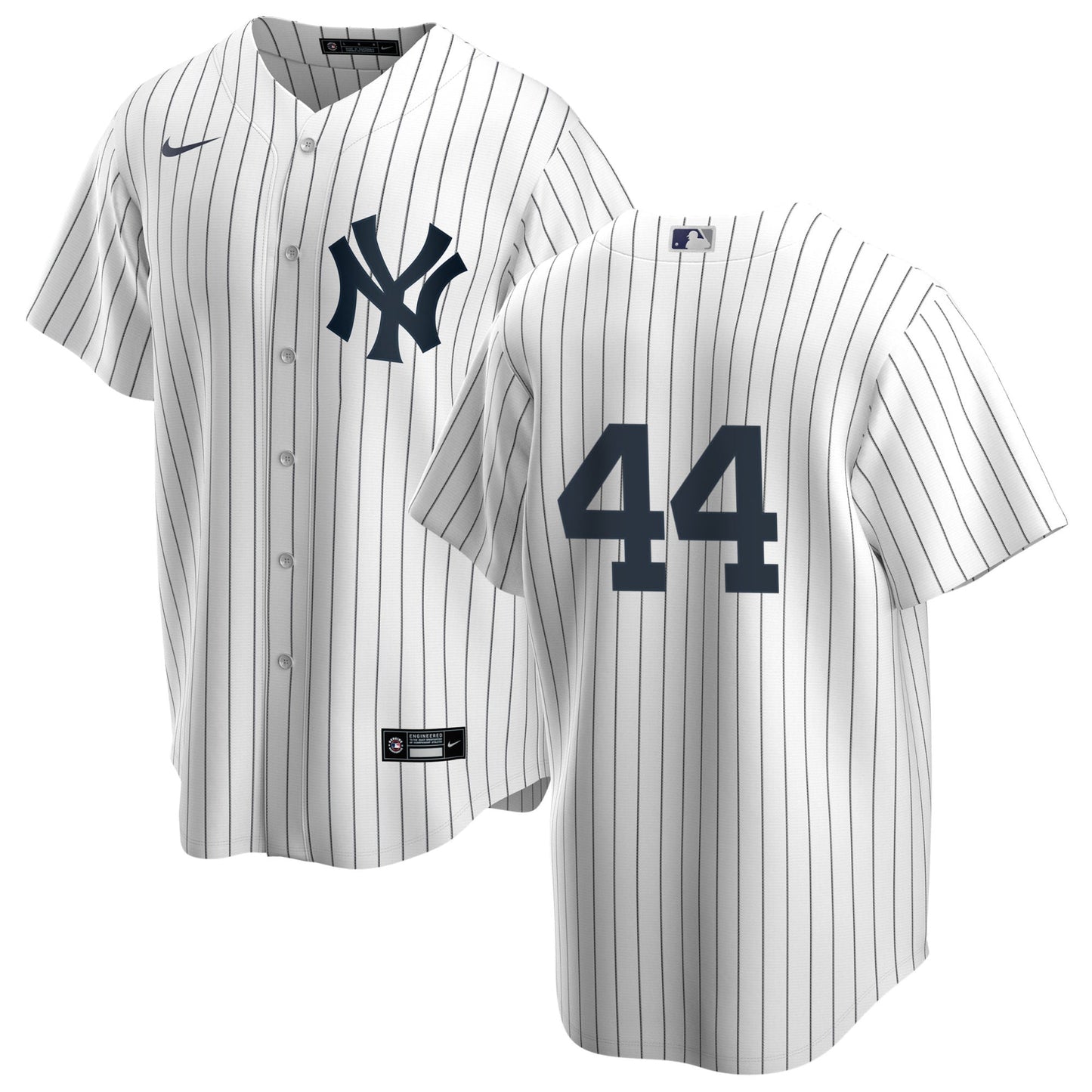 Men's Nike Reggie Jackson #44 White New York Yankees Home Official Replica Player Jersey Official Team Jersey Sports Fan Apparel