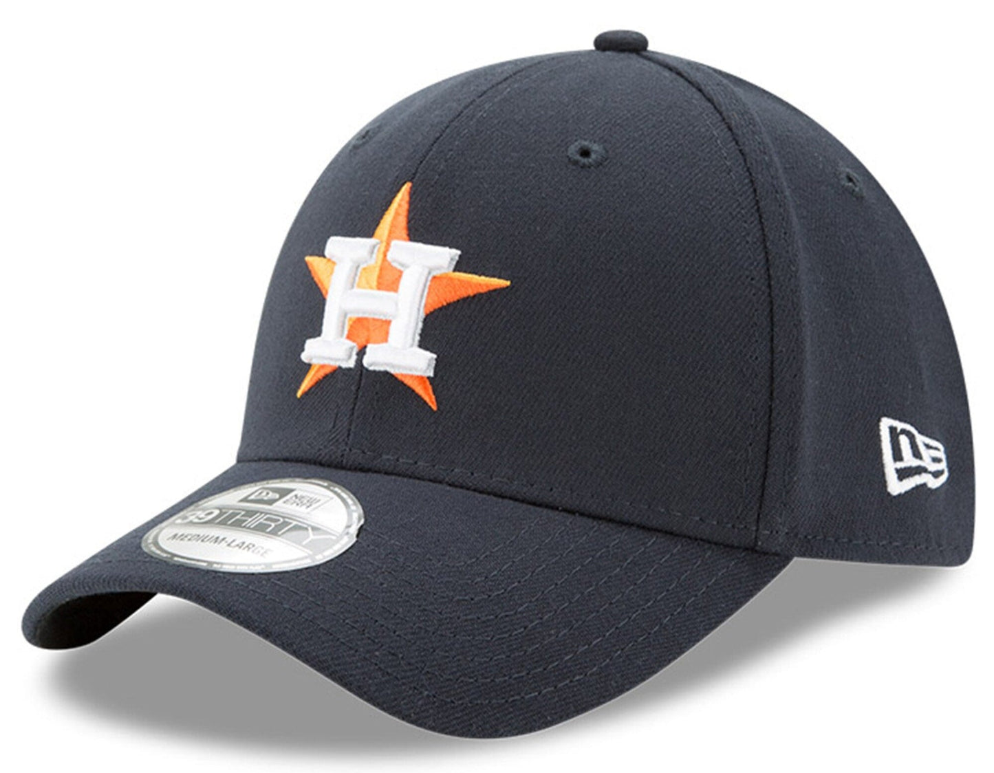 Men's Houston Astros New Era Navy MLB Team Classic 39THIRTY Flex Hat Official Team Hat Sports Fan Cap
