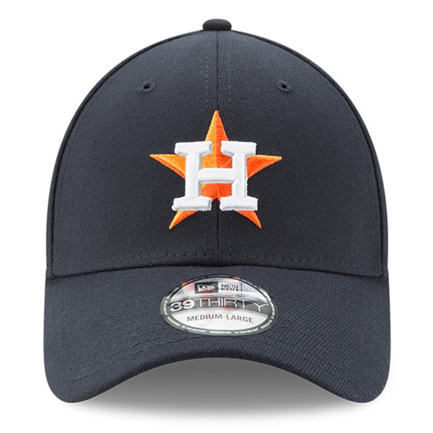Men's Houston Astros New Era Navy MLB Team Classic 39THIRTY Flex Hat Official Team Hat Sports Fan Cap