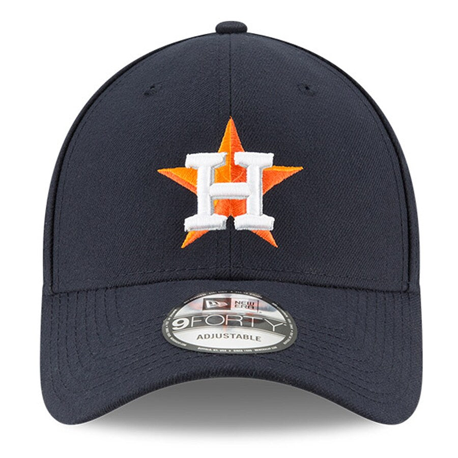 Houston Astros Men's New Era Navy Home The League Alternate 9FORTY Adjustable Hat Official Team Hat Sports Fan Cap