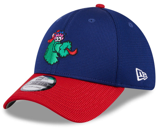 Men's Philadelphia Phillies New Era Navy 2025 Batting Practice 39THIRTY Flex Hat Official Team Hat Sports Fan Cap