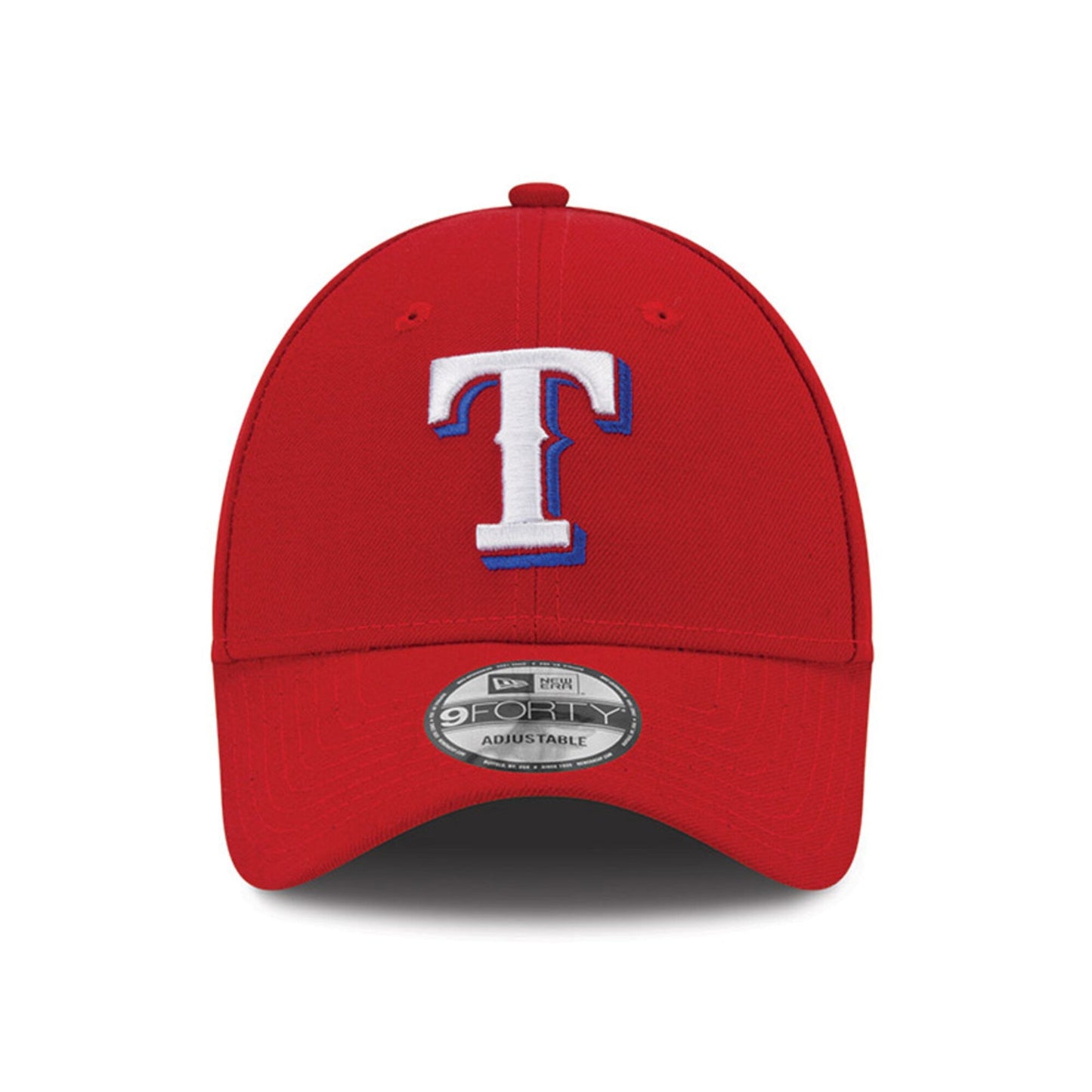 Men's Texas Rangers New Era Red League 9FORTY Adjustable Hat Official Team Hat Sports Fan Cap