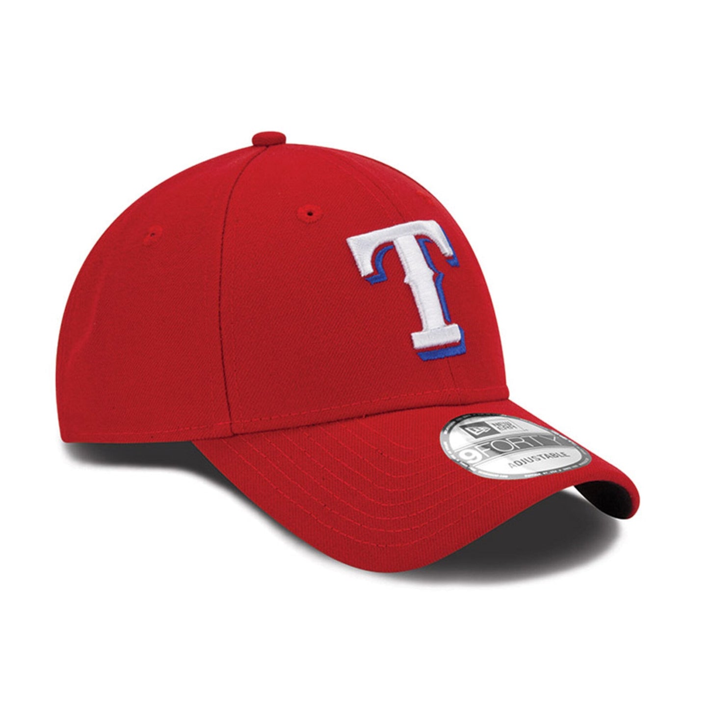 Men's Texas Rangers New Era Red League 9FORTY Adjustable Hat Official Team Hat Sports Fan Cap