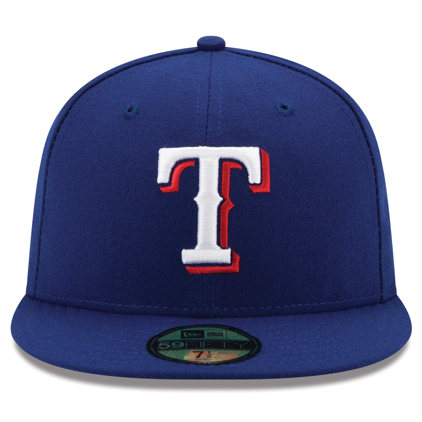 Men's Texas Rangers New Era Royal Blue Authentic Collection On-Field 59FIFTY Fitted Hat Official Team Hat Sports Fan Cap