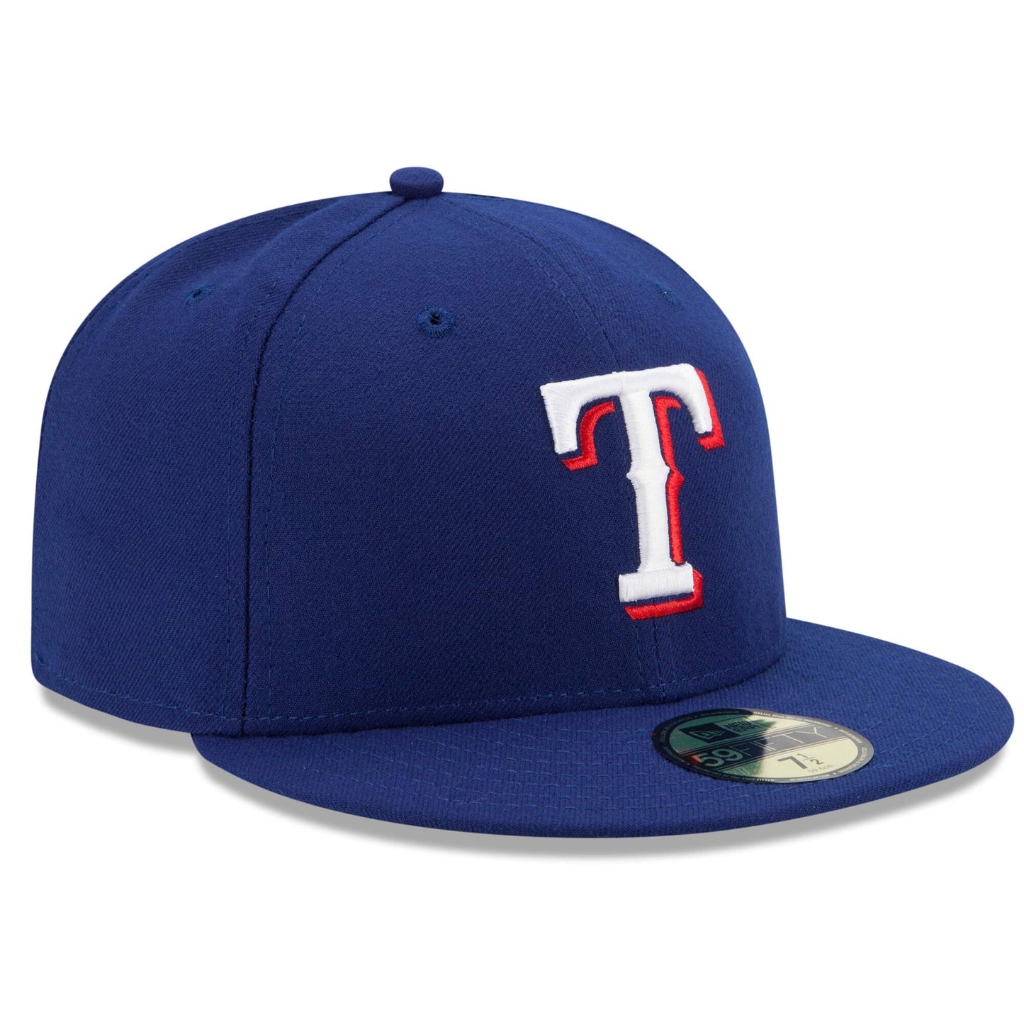 Men's Texas Rangers New Era Royal Blue Authentic Collection On-Field 59FIFTY Fitted Hat Official Team Hat Sports Fan Cap