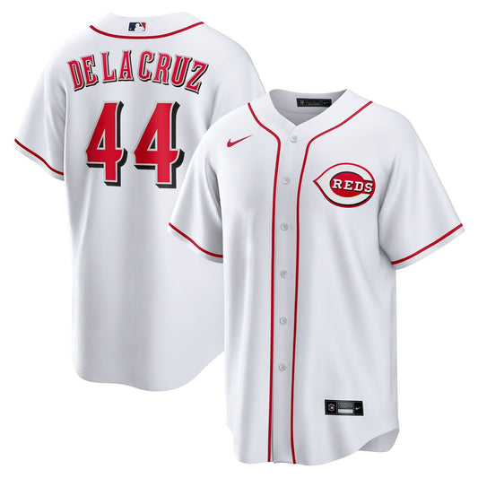 Men's Cincinnati Reds Elly De La Cruz Nike White Home Replica Jersey Official Team Jersey Sports Fan Apparel