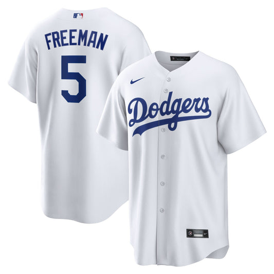 Men's Los Angeles Dodgers Freddie Freeman Nike White Replica Player Jersey Official Team Jersey Sports Fan Apparel