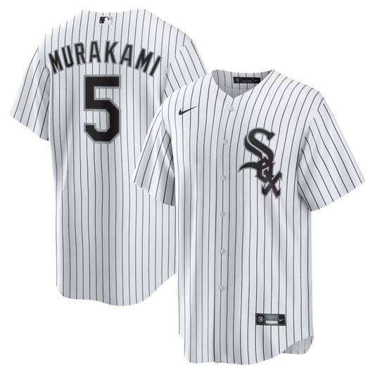 Men's Chicago White Sox Munetaka Murakami Nike White Home Replica Jersey Official Team Jersey Sports Fan Apparel
