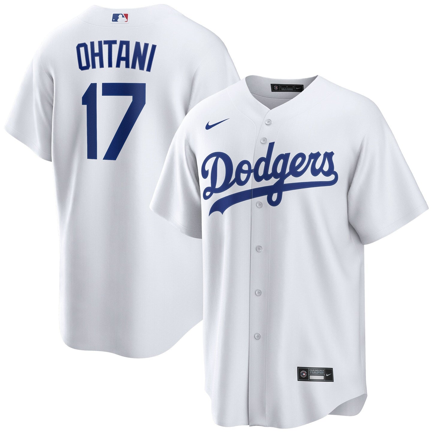 Men's Shohei Ohtani Los Angeles Dodgers Nike White Home Replica Team Jersey Official Team Jersey Sports Fan Apparel