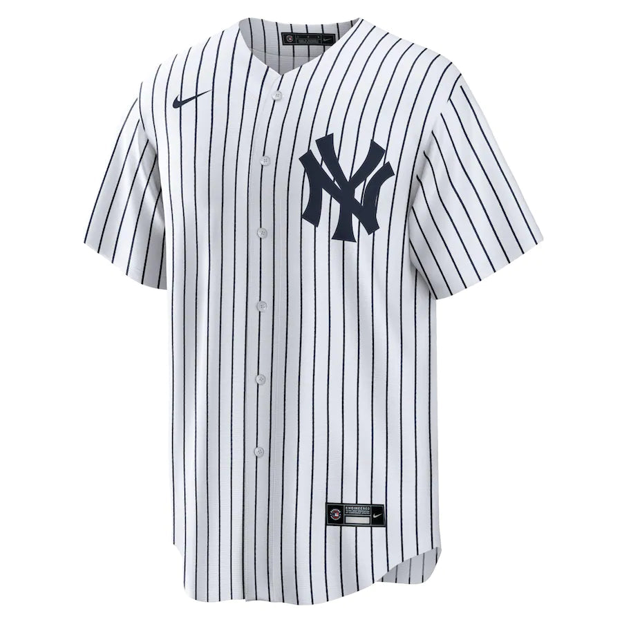 Men's Nike Ben Rice #22 White New York Yankees Home Official Replica Player Jersey Official Team Jersey Sports Fan Apparel