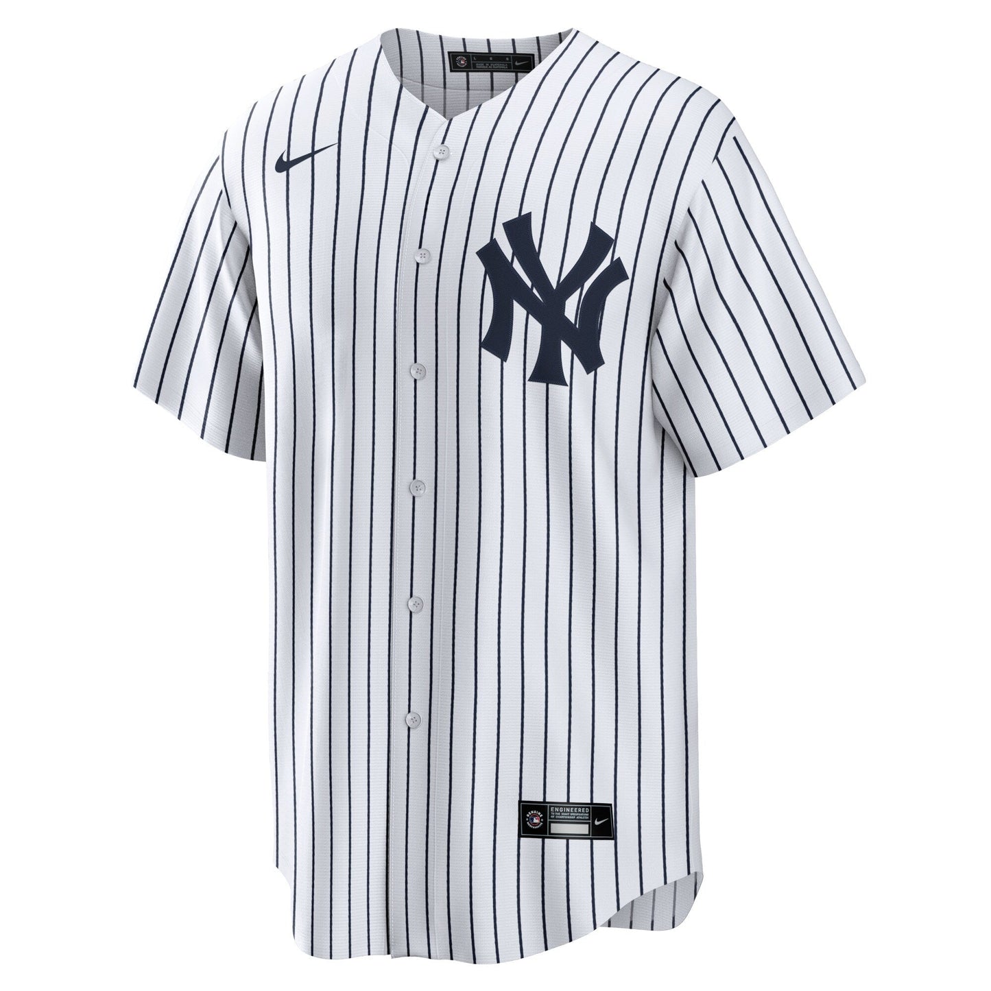 Men's Nike Derek Jeter #2 White New York Yankees Home Official Replica Player Jersey Official Team Jersey Sports Fan Apparel