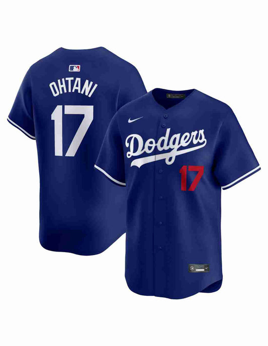 Shohei Ohtani Los Angeles Dodgers Alternate MLB Limited Jersey Nike Official Team Jersey Sports Fan Apparel
