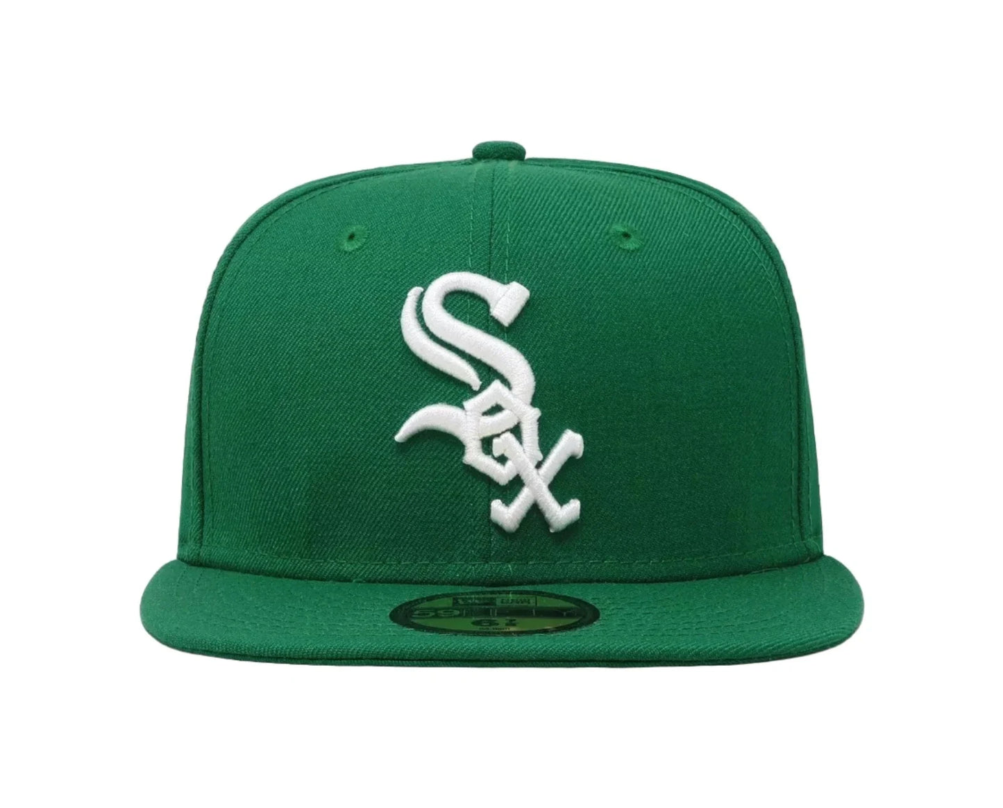 Chicago White Sox New Era Kelly Green Halfway To St. Patrick's Day 59FIFTY Fitted Hat Official Team Hat Sports Fan Cap