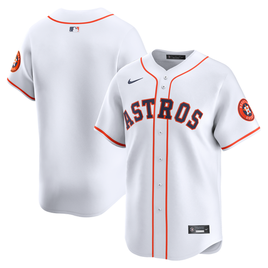 Nike - MLB Vapor Limited Jersey - Houston Astros - Home Official Team Jersey Sports Fan Apparel