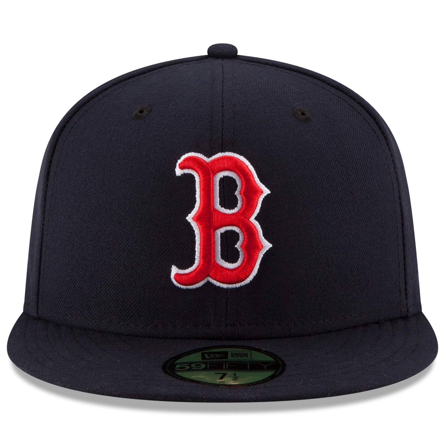 Men's Boston Red Sox New Era Navy Game Authentic Collection On-Field 59FIFTY Fitted Hat Official Team Hat Sports Fan Cap