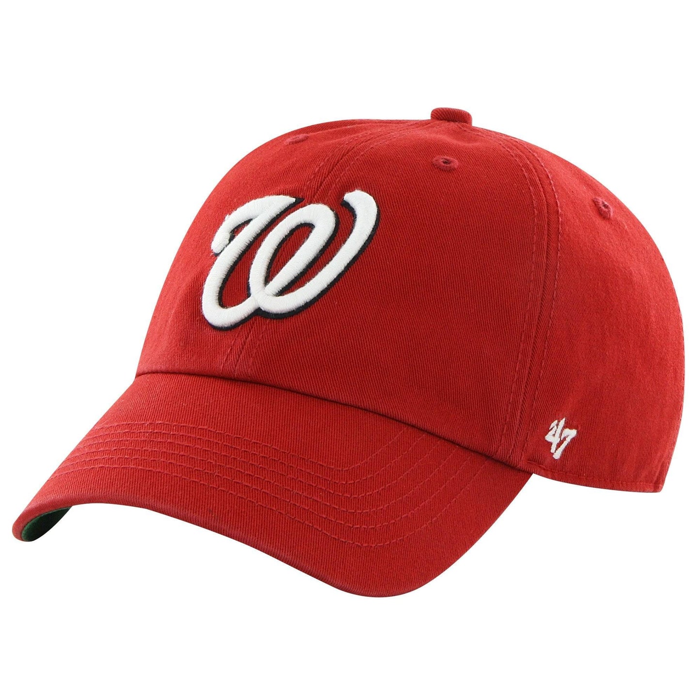 '47 Washington Nationals Red Home Franchise Fitted Dad Hat Official Team Hat Sports Fan Cap