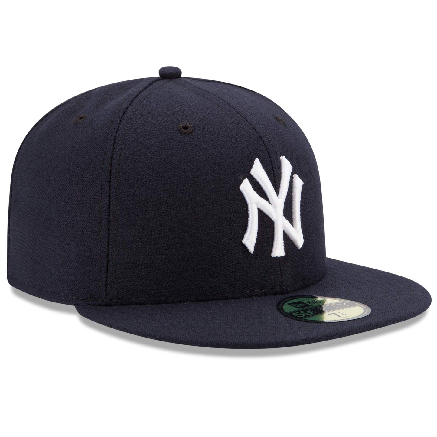 Men's New York Yankees New Era Navy Game Authentic Collection On-Field 59FIFTY Fitted Hat Official Team Hat Sports Fan Cap