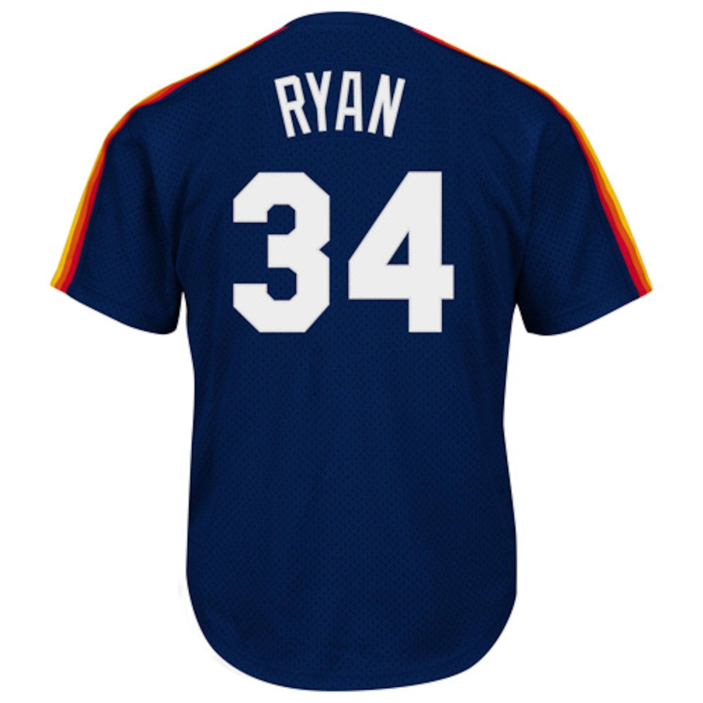 Men's Houston Astros Nolan Ryan Mitchell & Ness Navy 1988 Authentic Cooperstown Collection Mesh Batting Practice Jersey Official Team Jersey Sports Fan Apparel