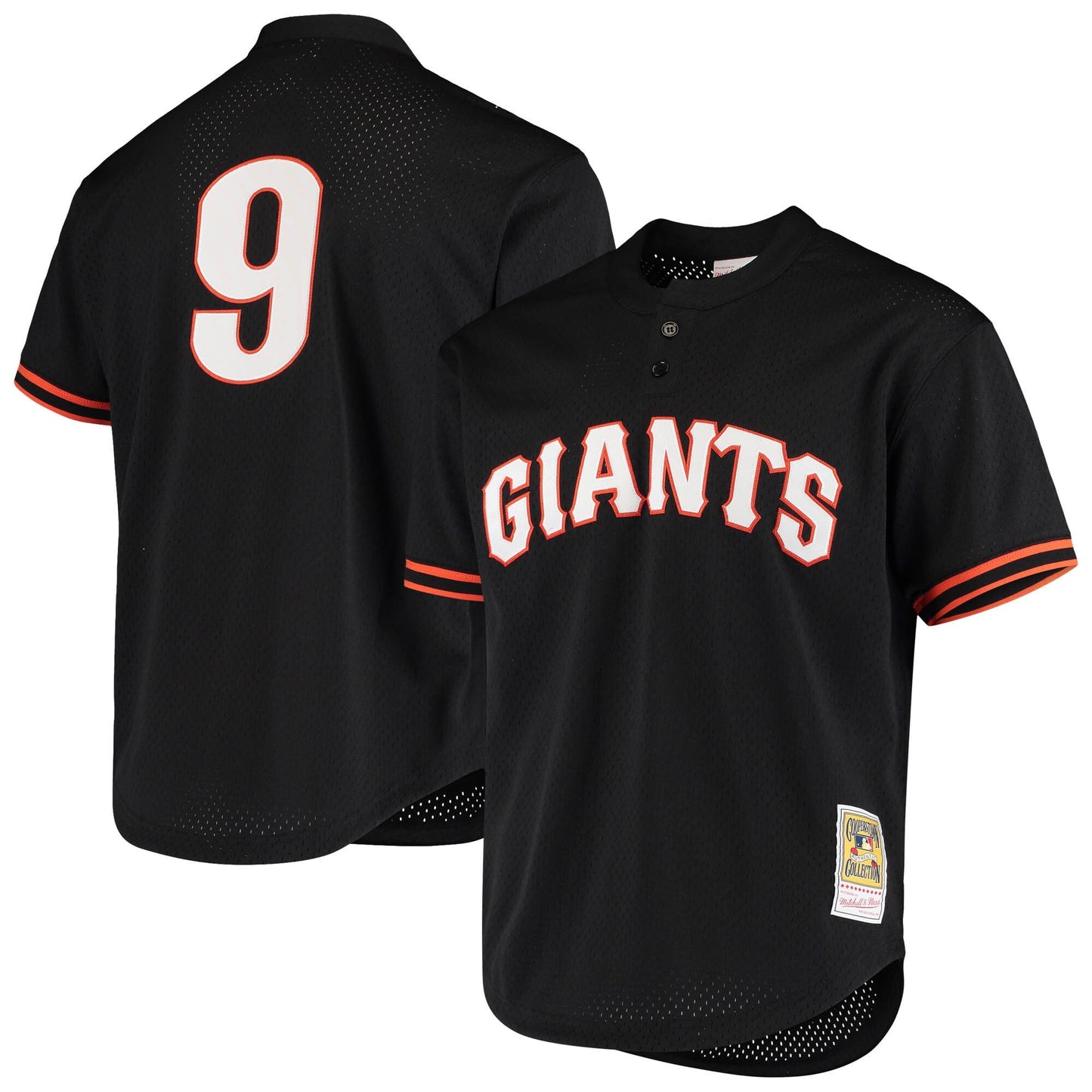 Men's San Francisco Giants Matt Williams Mitchell & Ness Black Cooperstown Collection Mesh Batting Practice Jersey Official Team Jersey Sports Fan Apparel