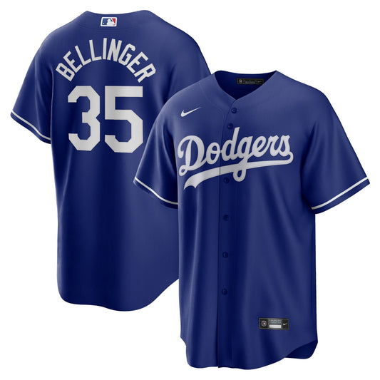Men's Los Angeles Dodgers Cody Bellinger Nike Royal Alternate Replica Player Name Jersey Official Team Jersey Sports Fan Apparel