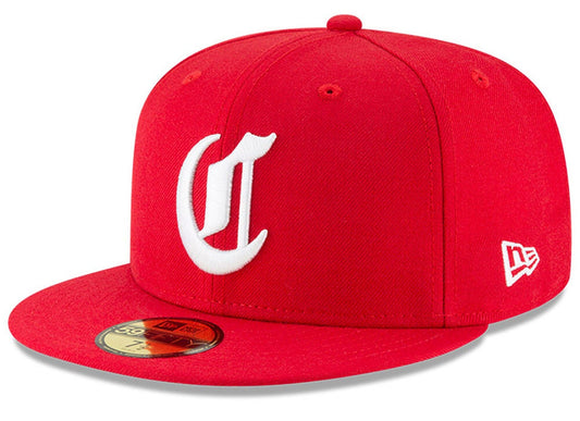 Men's Cincinnati Reds New Era Red Cooperstown Collection 1869 59FIFTY Fitted Hat Official Team Hat Sports Fan Cap