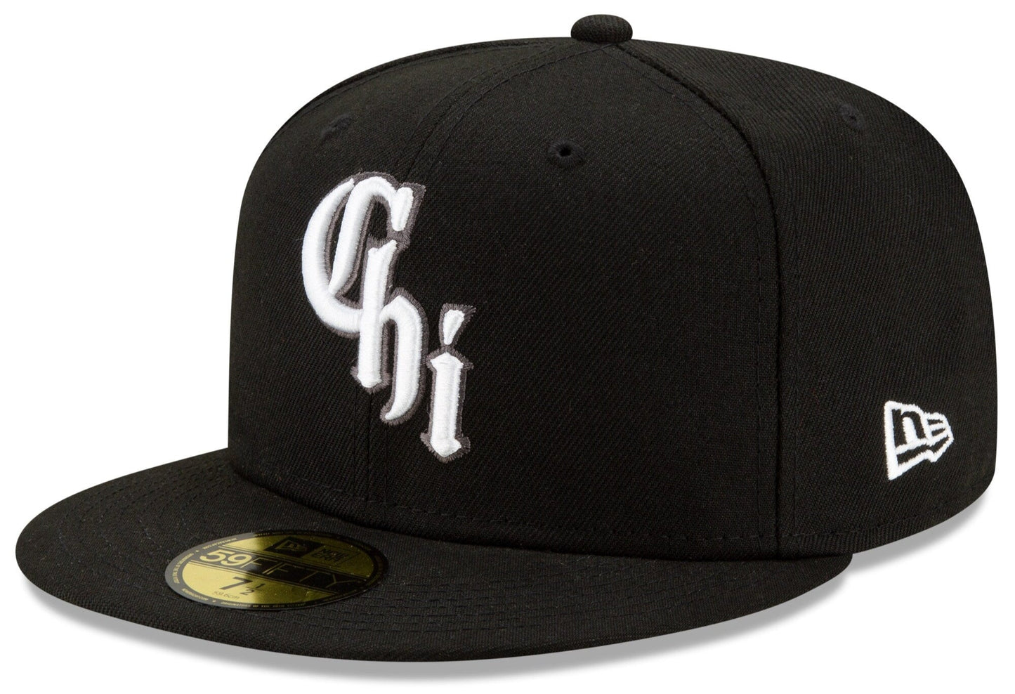 Chicago White Sox New Era Black City Connect On Field 59FIFTY Fitted Hat Official Team Hat Sports Fan Cap