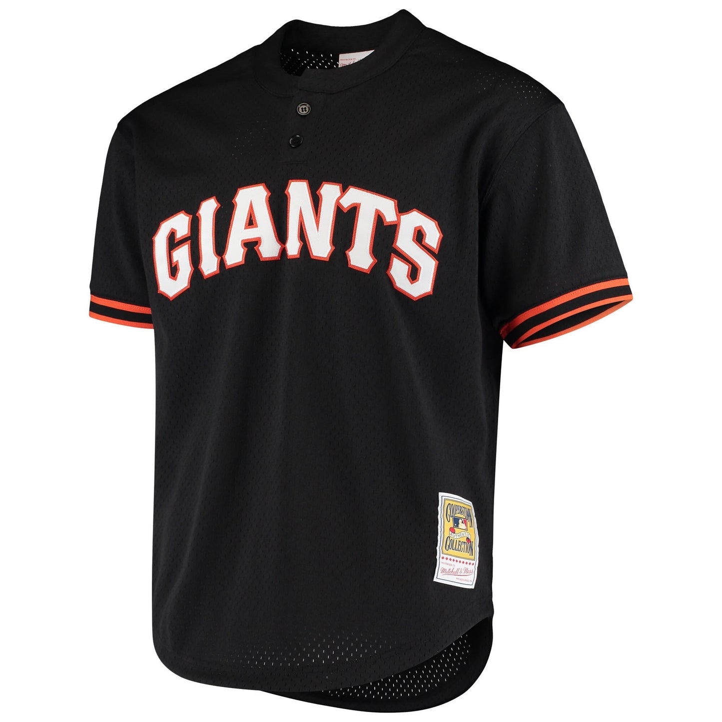 Men's San Francisco Giants Matt Williams Mitchell & Ness Black Cooperstown Collection Mesh Batting Practice Jersey Official Team Jersey Sports Fan Apparel