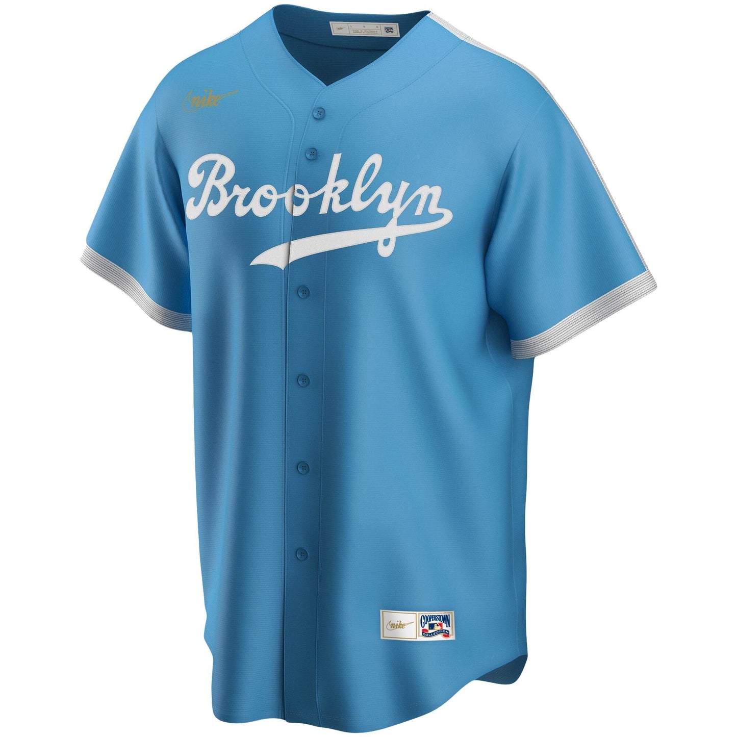 Men's Jackie Robinson Brooklyn Dodgers Nike Light Blue Alternate Cooperstown Collection Team Jersey Official Team Jersey Sports Fan Apparel
