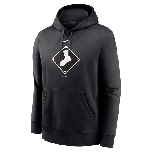 Chicago White Sox Nike Alternate Logo Club Pullover Hoodie Black